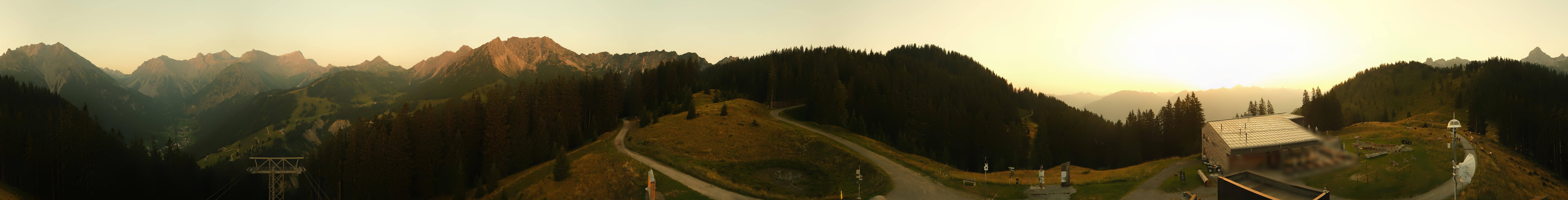 Archiv Foto Webcam Panoramablick Brandnertal, Vorarlberg
