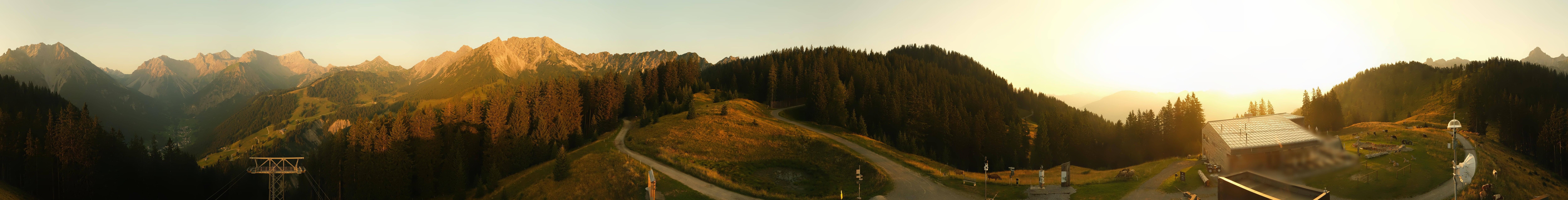 Archiv Foto Webcam Panoramablick Brandnertal, Vorarlberg