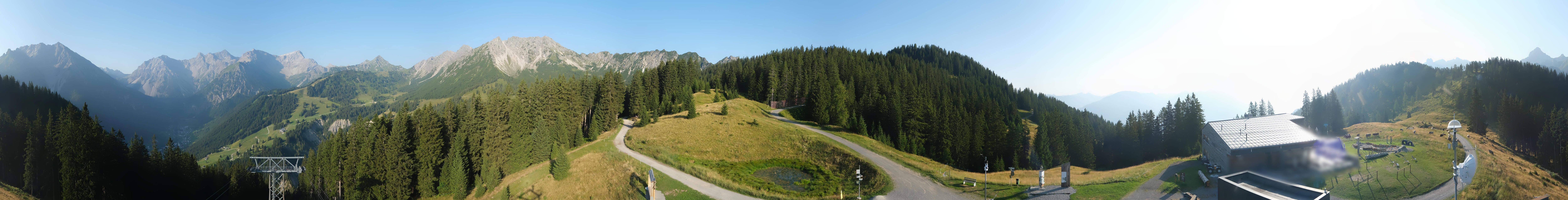Archiv Foto Webcam Panoramablick Brandnertal, Vorarlberg