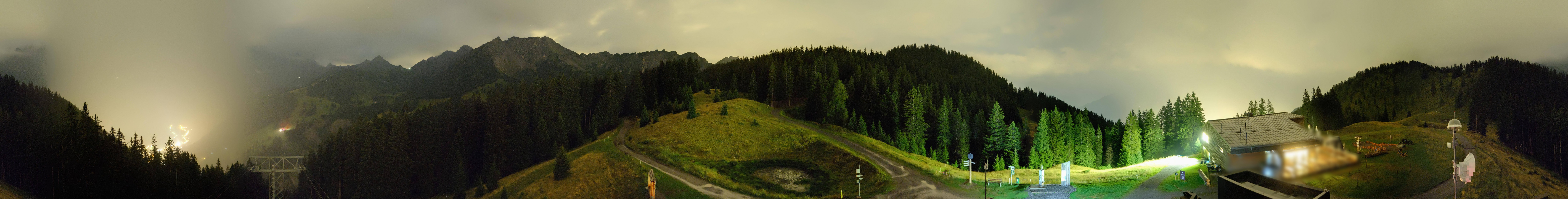 Archiv Foto Webcam Panoramablick Brandnertal, Vorarlberg