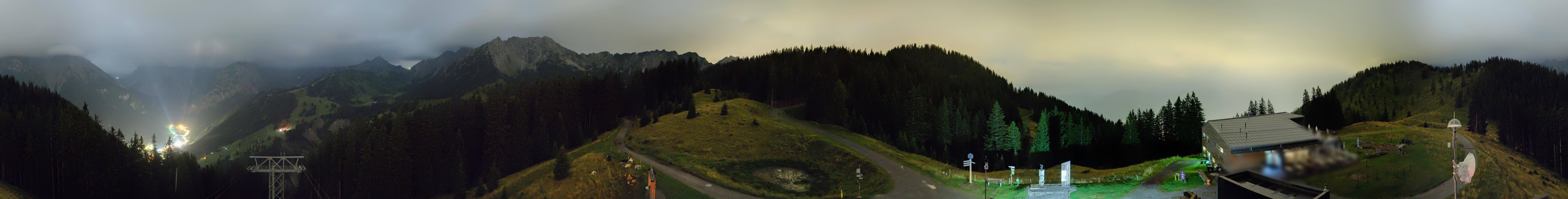 Archiv Foto Webcam Panoramablick Brandnertal, Vorarlberg