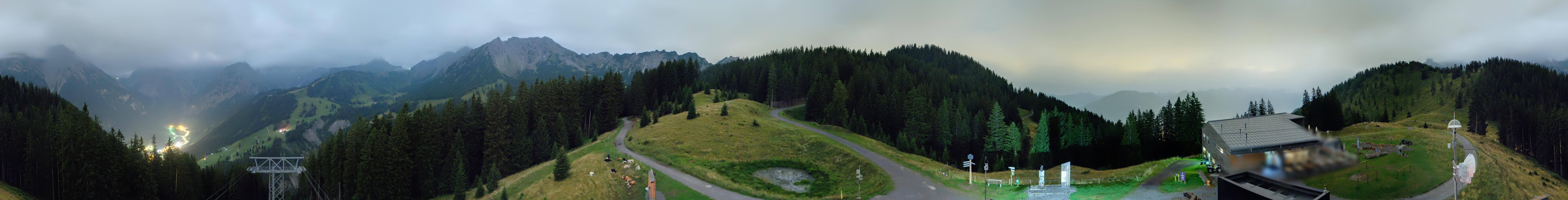 Archiv Foto Webcam Panoramablick Brandnertal, Vorarlberg