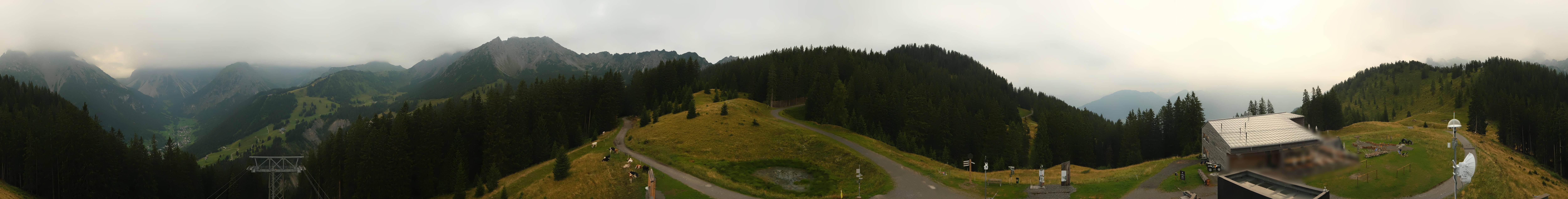 Archiv Foto Webcam Panoramablick Brandnertal, Vorarlberg