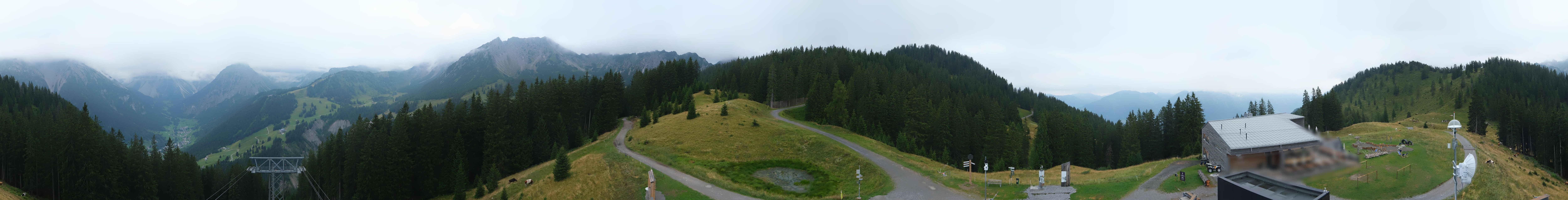Archiv Foto Webcam Panoramablick Brandnertal, Vorarlberg