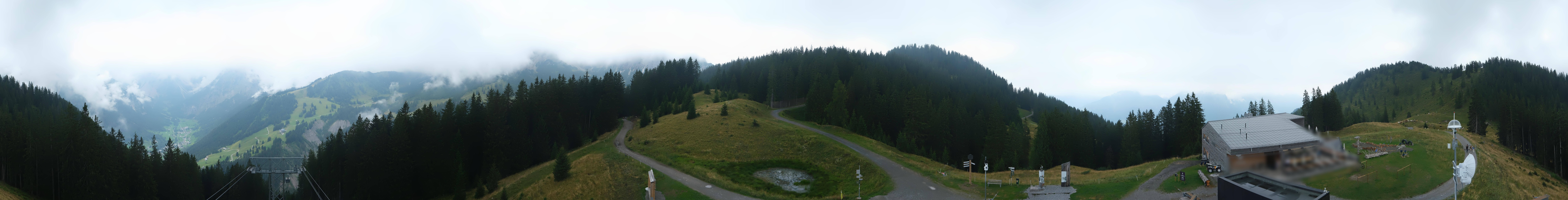Archiv Foto Webcam Panoramablick Brandnertal, Vorarlberg