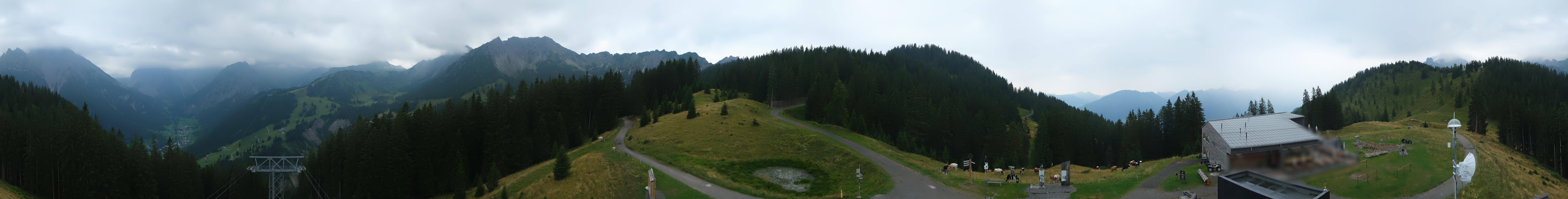 Archiv Foto Webcam Panoramablick Brandnertal, Vorarlberg