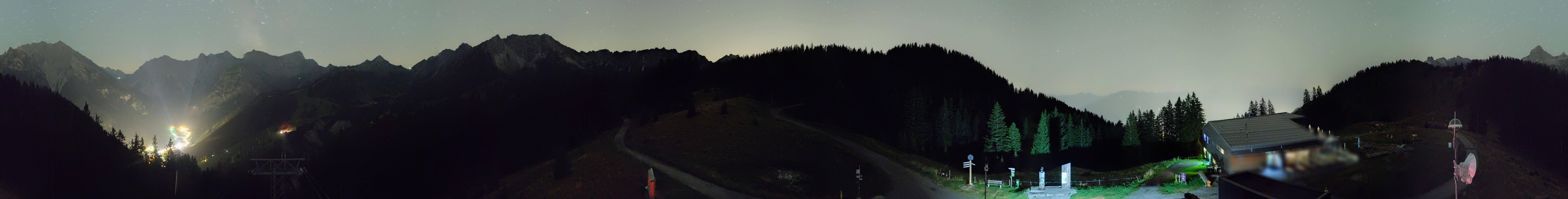 Archiv Foto Webcam Panoramablick Brandnertal, Vorarlberg