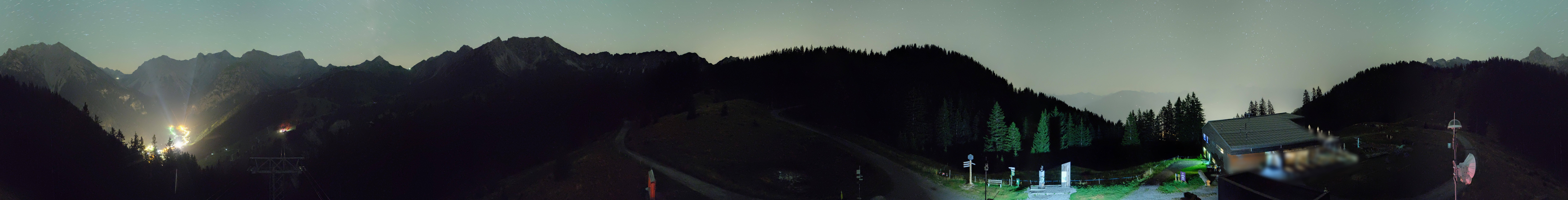 Archiv Foto Webcam Panoramablick Brandnertal, Vorarlberg