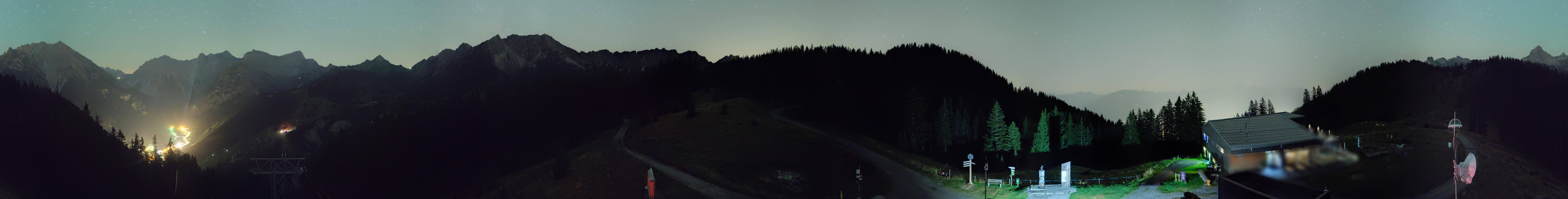 Archiv Foto Webcam Panoramablick Brandnertal, Vorarlberg