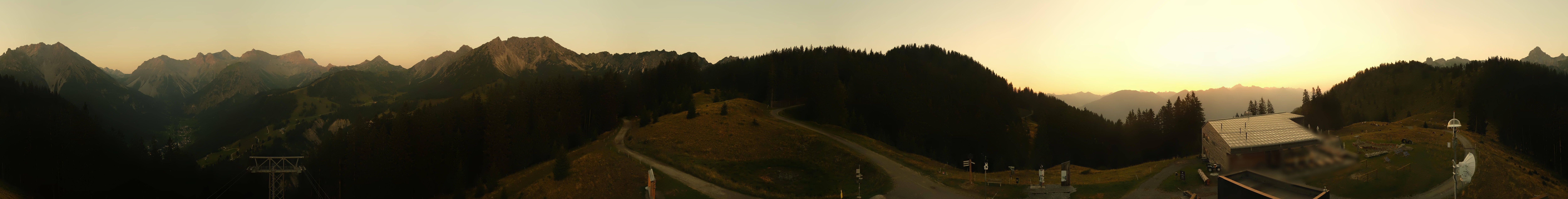 Archiv Foto Webcam Panoramablick Brandnertal, Vorarlberg