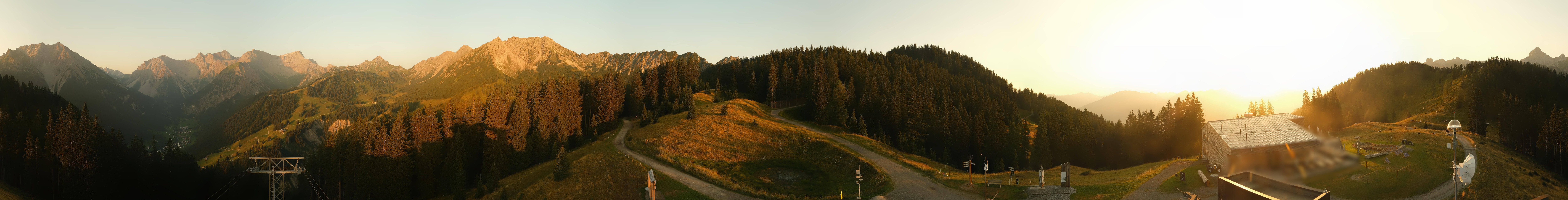 Archiv Foto Webcam Panoramablick Brandnertal, Vorarlberg