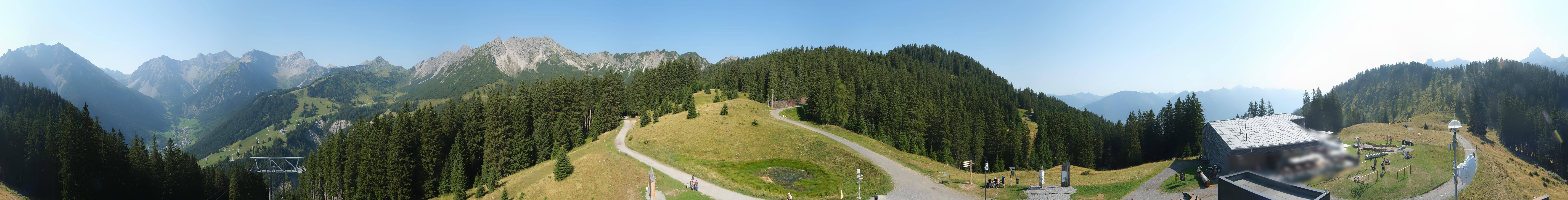Archiv Foto Webcam Panoramablick Brandnertal, Vorarlberg