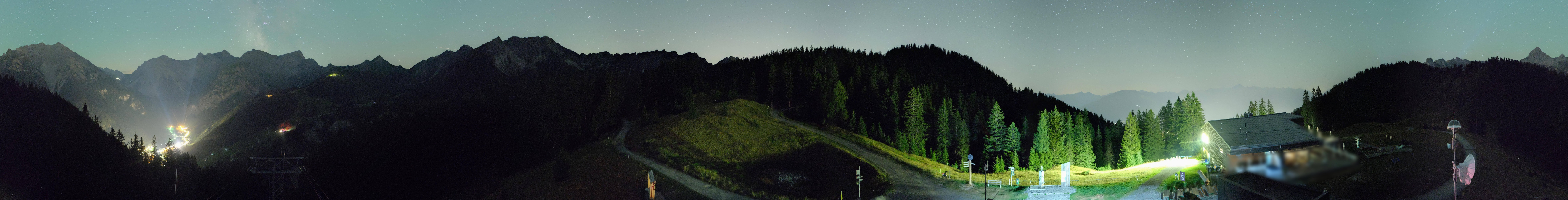 Archiv Foto Webcam Panoramablick Brandnertal, Vorarlberg