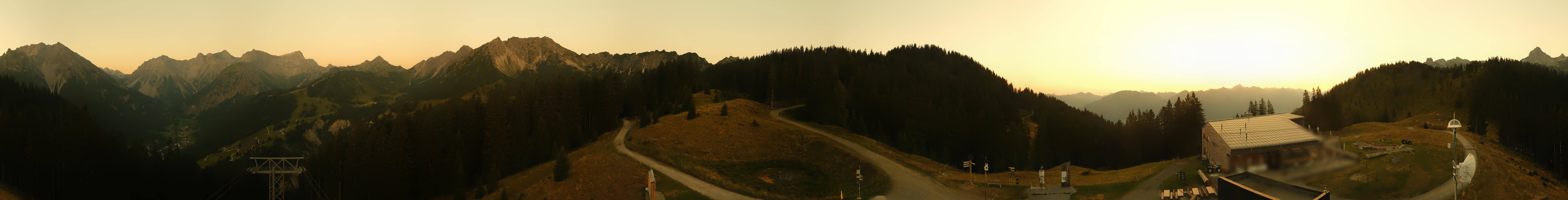 Archiv Foto Webcam Panoramablick Brandnertal, Vorarlberg