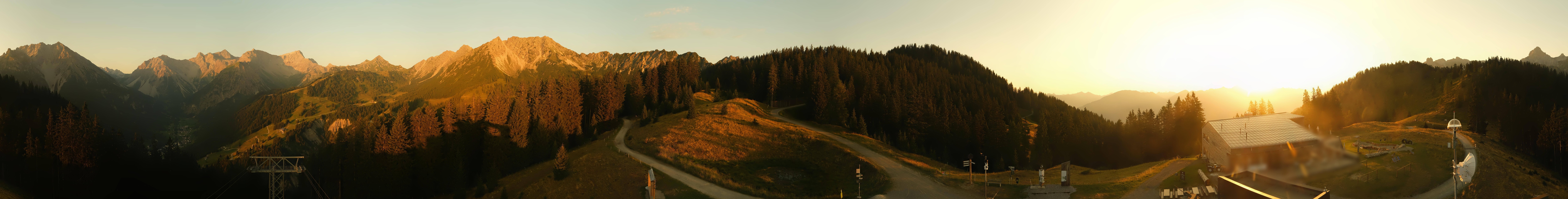 Archiv Foto Webcam Panoramablick Brandnertal, Vorarlberg
