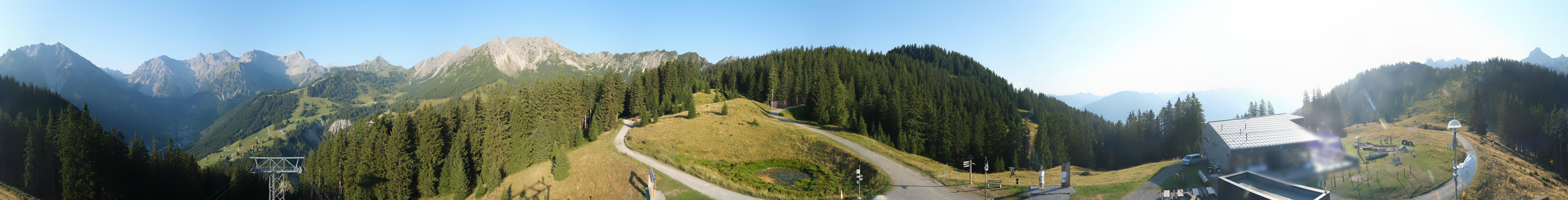 Archiv Foto Webcam Panoramablick Brandnertal, Vorarlberg