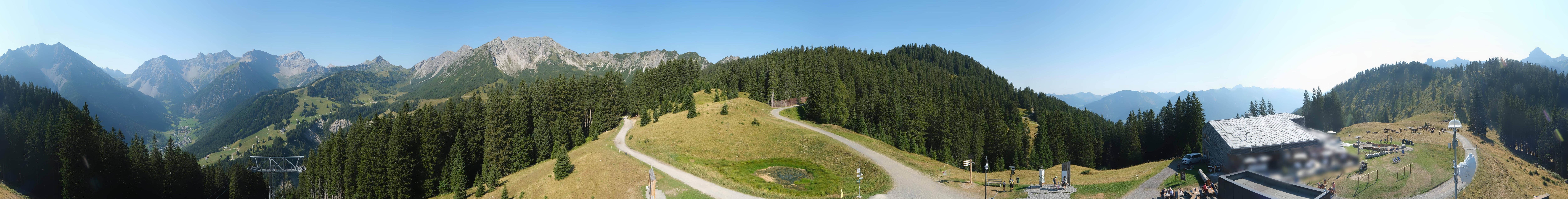 Archiv Foto Webcam Panoramablick Brandnertal, Vorarlberg