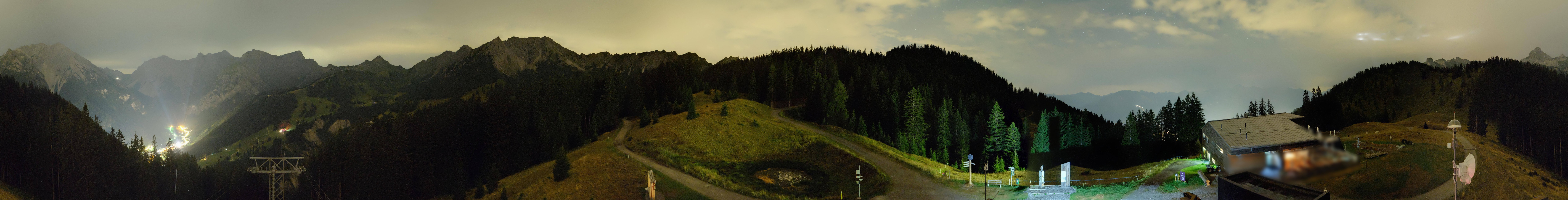 Archiv Foto Webcam Panoramablick Brandnertal, Vorarlberg