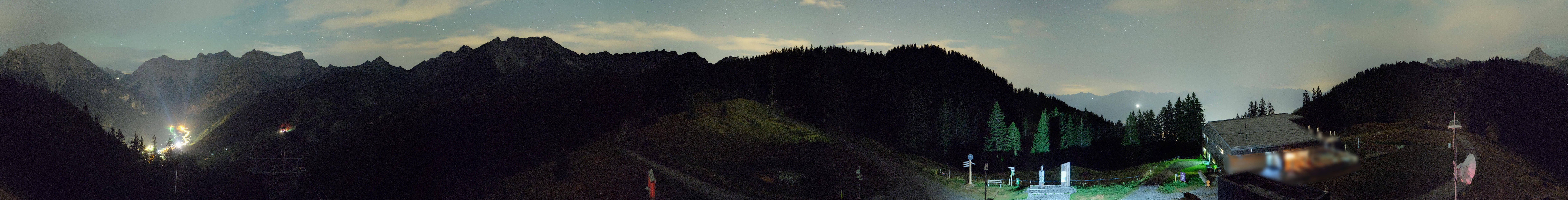 Archiv Foto Webcam Panoramablick Brandnertal, Vorarlberg