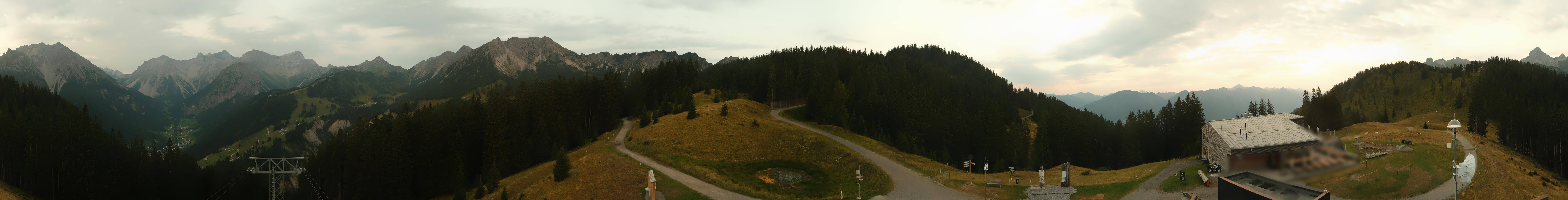 Archiv Foto Webcam Panoramablick Brandnertal, Vorarlberg
