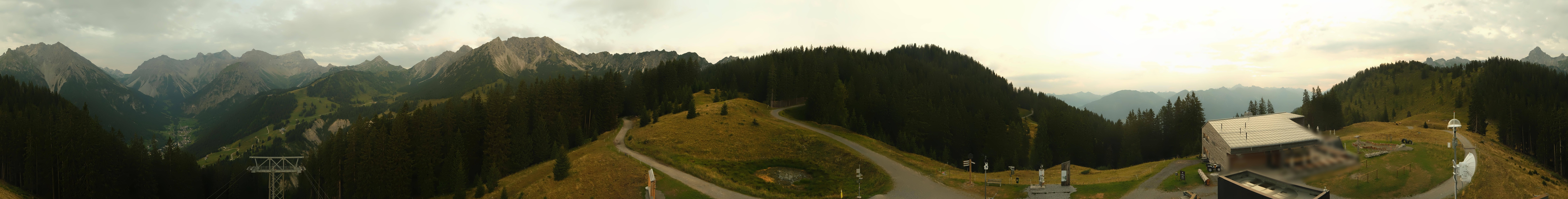 Archiv Foto Webcam Panoramablick Brandnertal, Vorarlberg