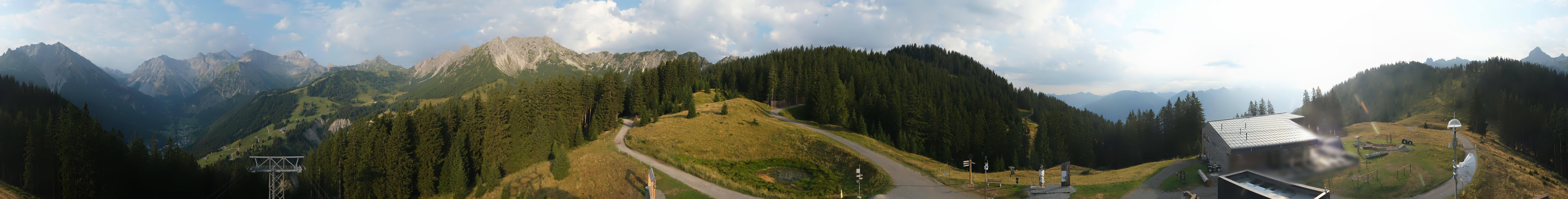 Archiv Foto Webcam Panoramablick Brandnertal, Vorarlberg