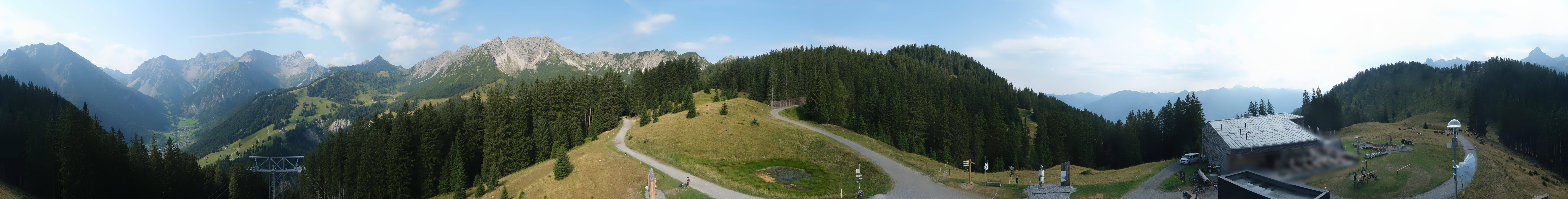 Archiv Foto Webcam Panoramablick Brandnertal, Vorarlberg