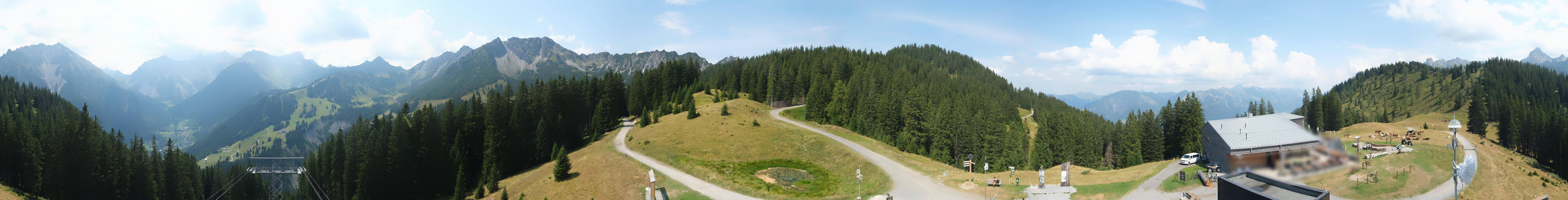 Archiv Foto Webcam Panoramablick Brandnertal, Vorarlberg