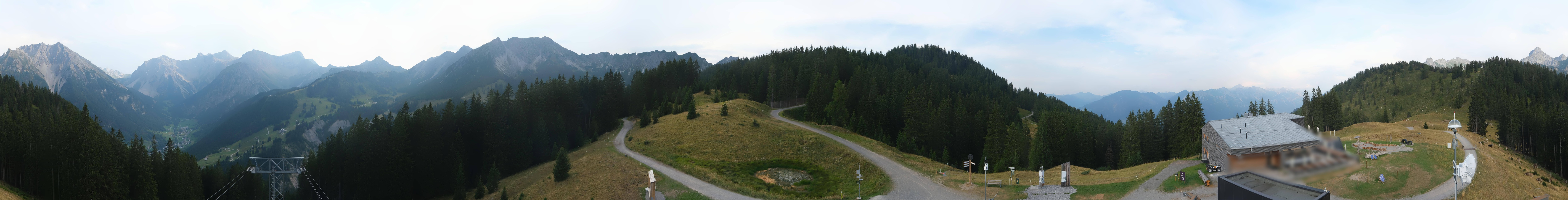 Archiv Foto Webcam Panoramablick Brandnertal, Vorarlberg
