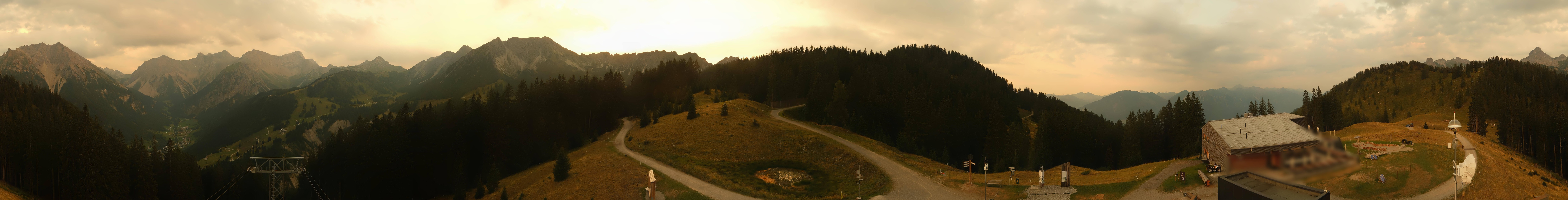 Archiv Foto Webcam Panoramablick Brandnertal, Vorarlberg