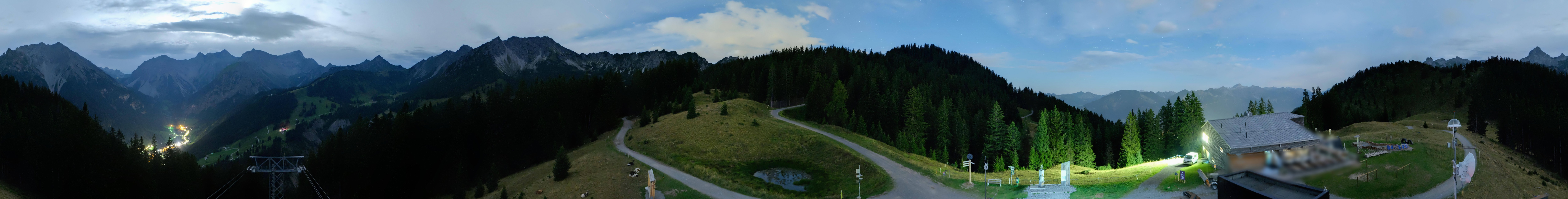 Archiv Foto Webcam Panoramablick Brandnertal, Vorarlberg