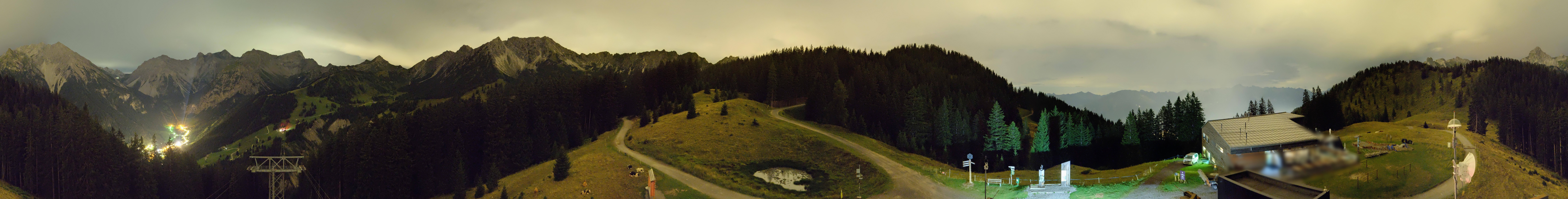 Archiv Foto Webcam Panoramablick Brandnertal, Vorarlberg