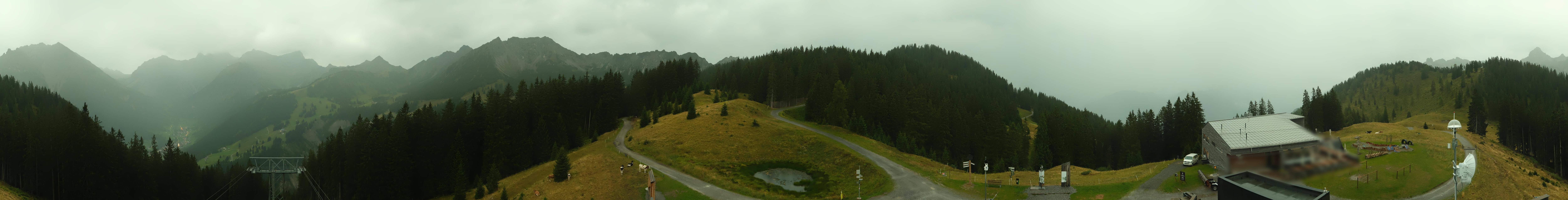 Archiv Foto Webcam Panoramablick Brandnertal, Vorarlberg