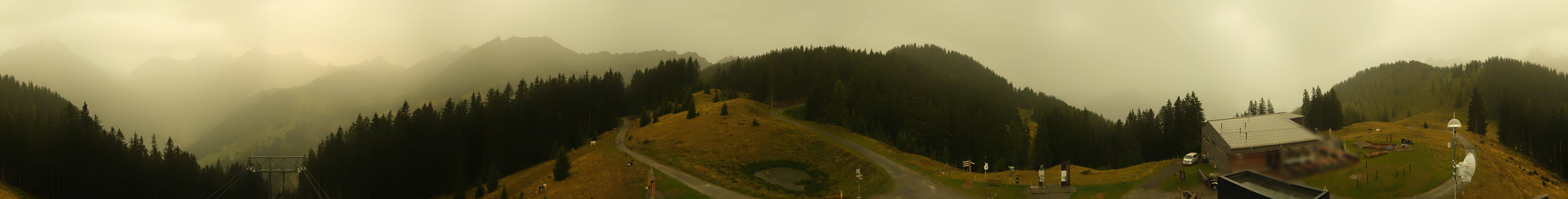 Archiv Foto Webcam Panoramablick Brandnertal, Vorarlberg