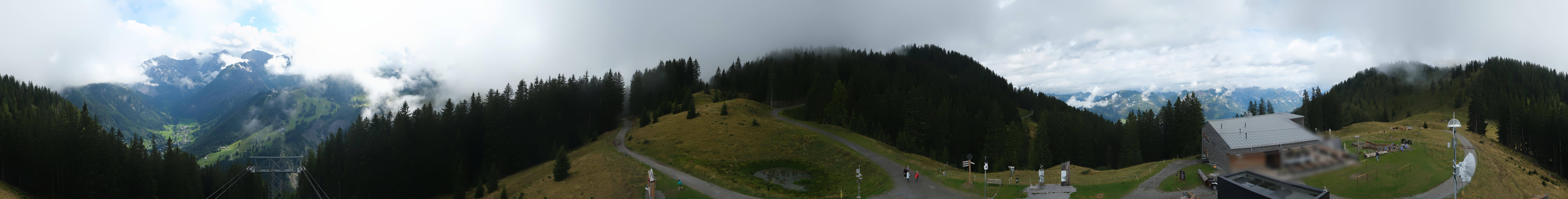 Archiv Foto Webcam Panoramablick Brandnertal, Vorarlberg