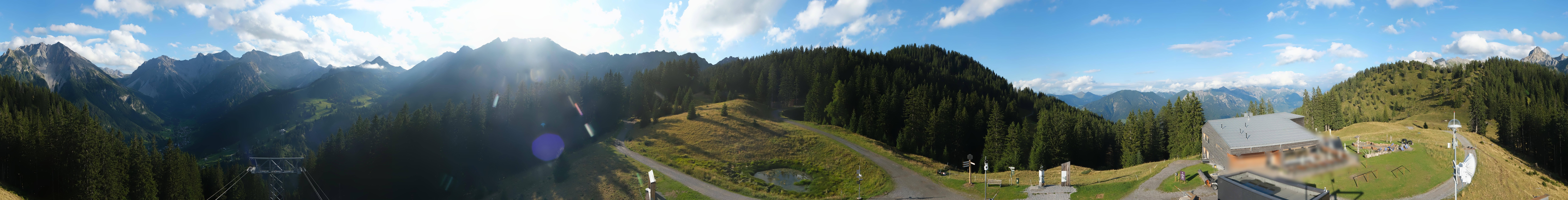 Archiv Foto Webcam Panoramablick Brandnertal, Vorarlberg