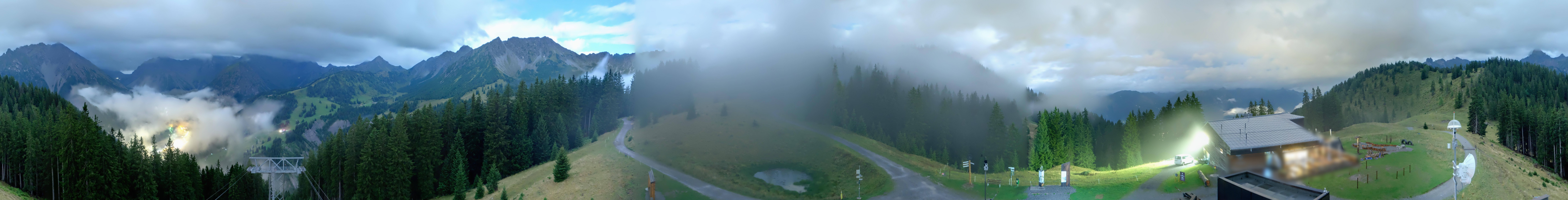 Archiv Foto Webcam Panoramablick Brandnertal, Vorarlberg