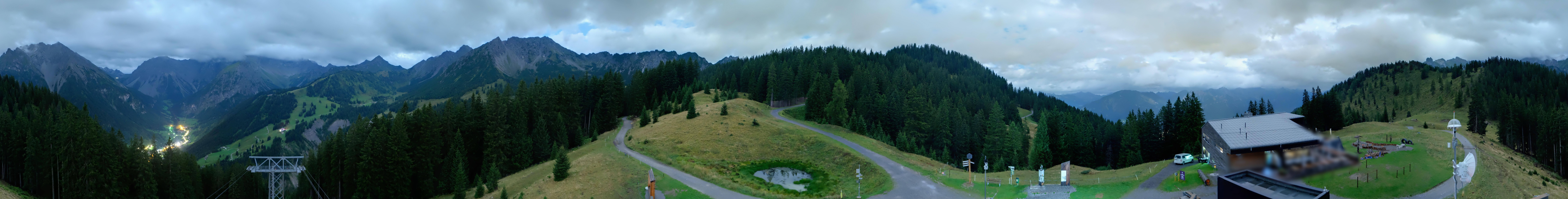 Archiv Foto Webcam Panoramablick Brandnertal, Vorarlberg