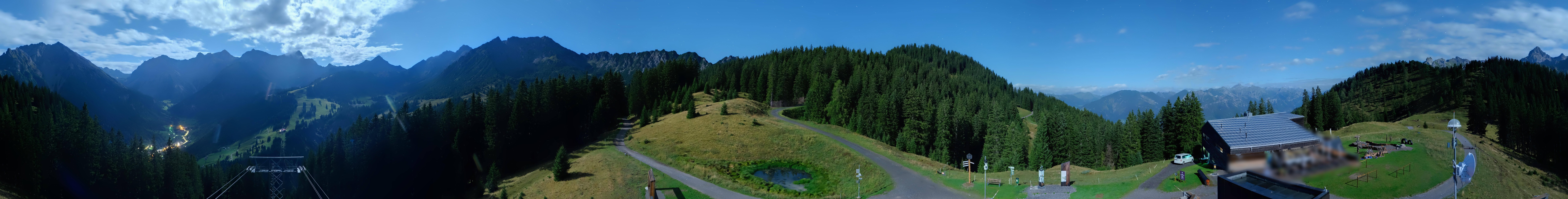 Archiv Foto Webcam Panoramablick Brandnertal, Vorarlberg