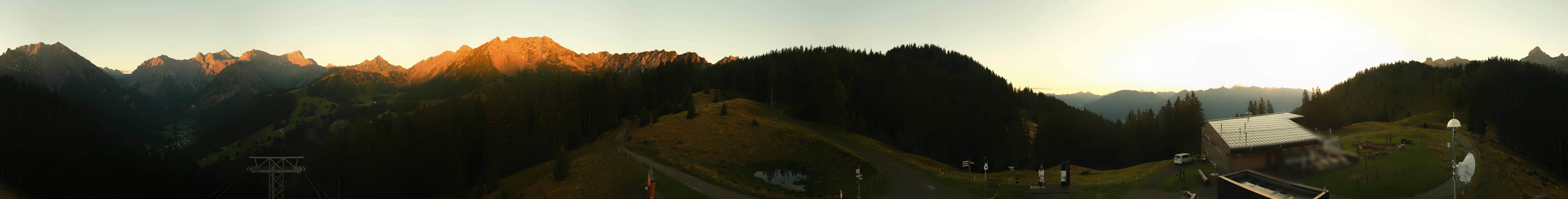 Archiv Foto Webcam Panoramablick Brandnertal, Vorarlberg