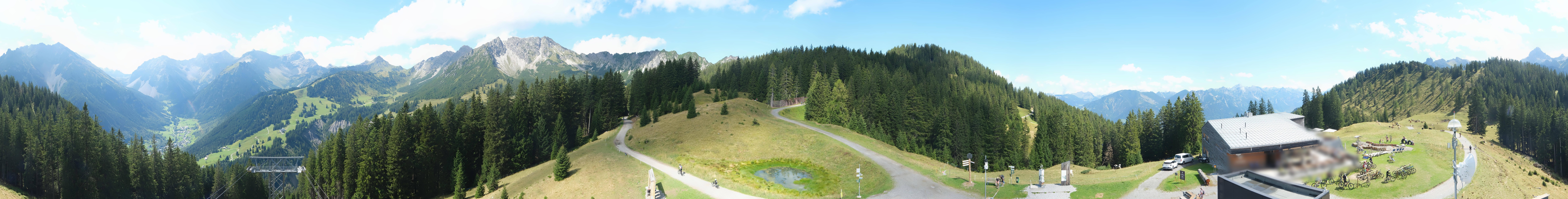 Archiv Foto Webcam Panoramablick Brandnertal, Vorarlberg