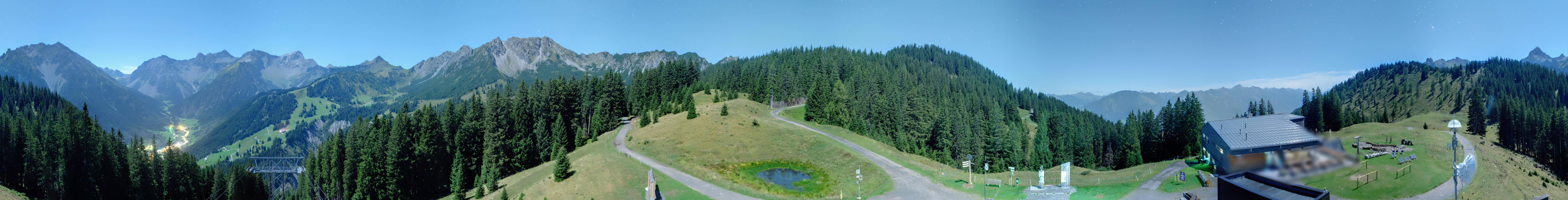 Archiv Foto Webcam Panoramablick Brandnertal, Vorarlberg
