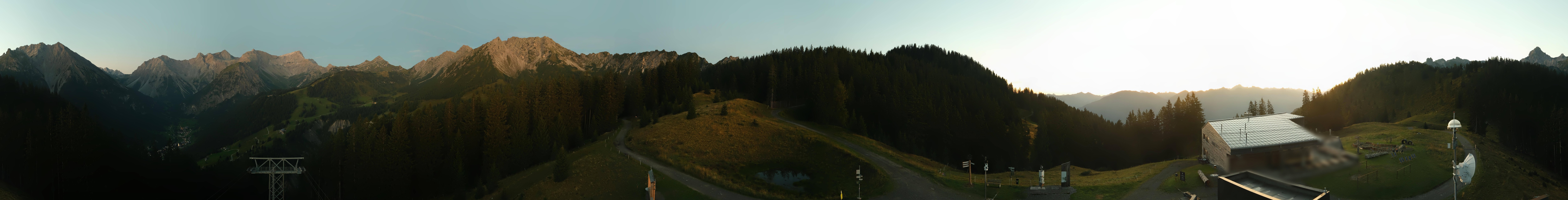 Archiv Foto Webcam Panoramablick Brandnertal, Vorarlberg