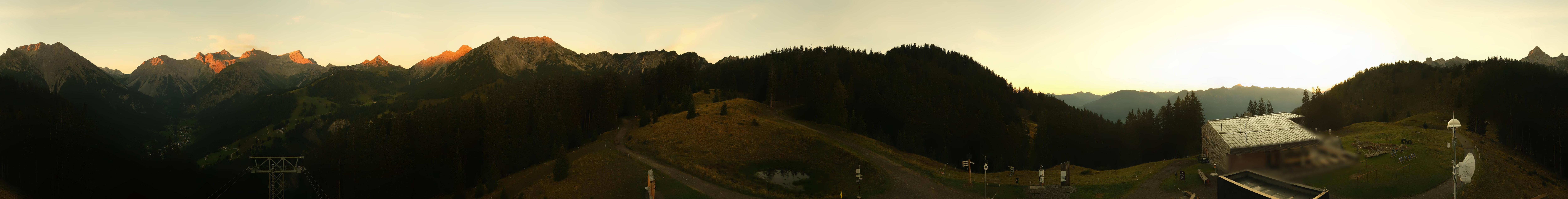 Archiv Foto Webcam Panoramablick Brandnertal, Vorarlberg
