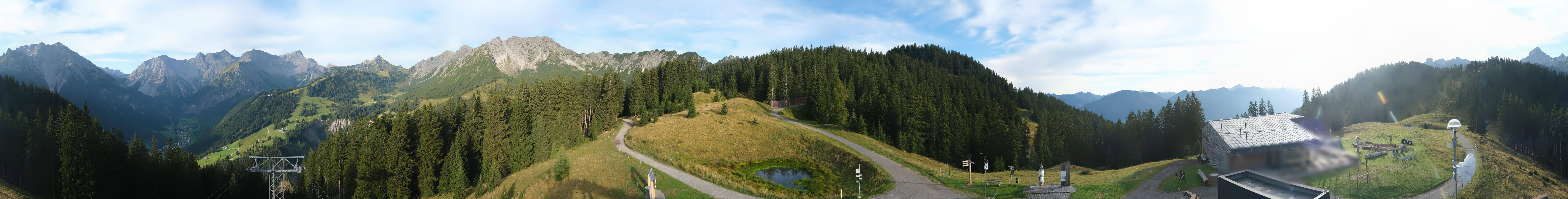 Archiv Foto Webcam Panoramablick Brandnertal, Vorarlberg