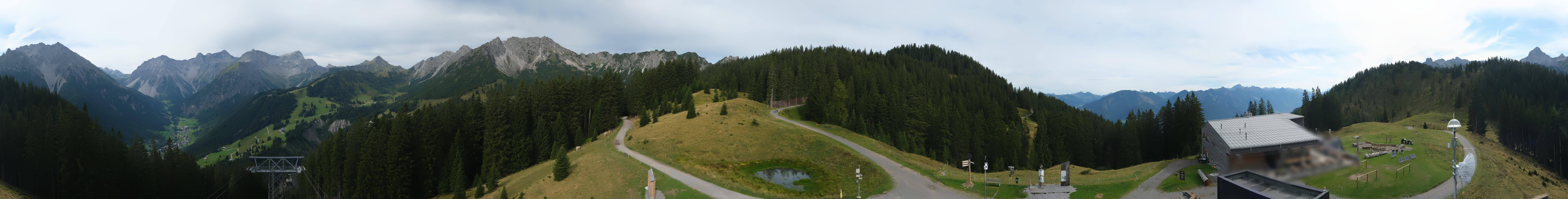 Archiv Foto Webcam Panoramablick Brandnertal, Vorarlberg
