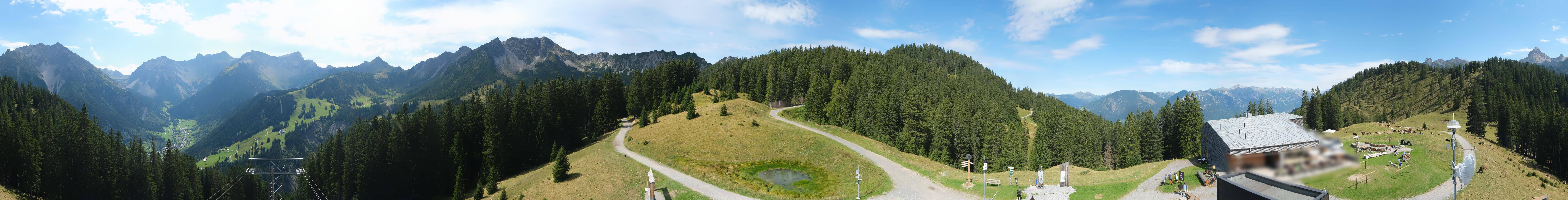 Archiv Foto Webcam Panoramablick Brandnertal, Vorarlberg