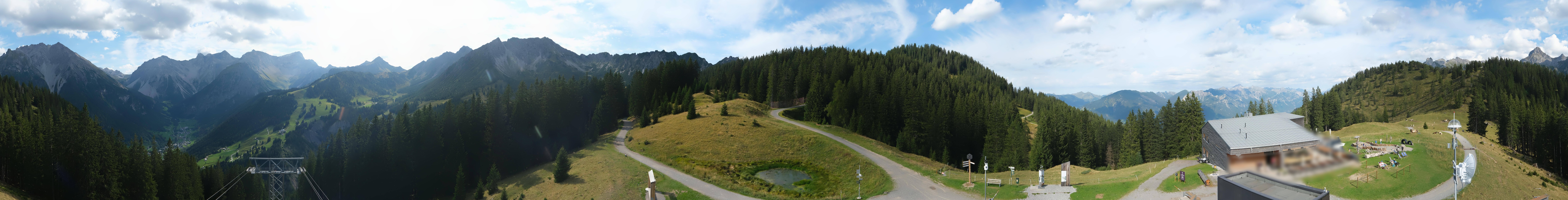Archiv Foto Webcam Panoramablick Brandnertal, Vorarlberg