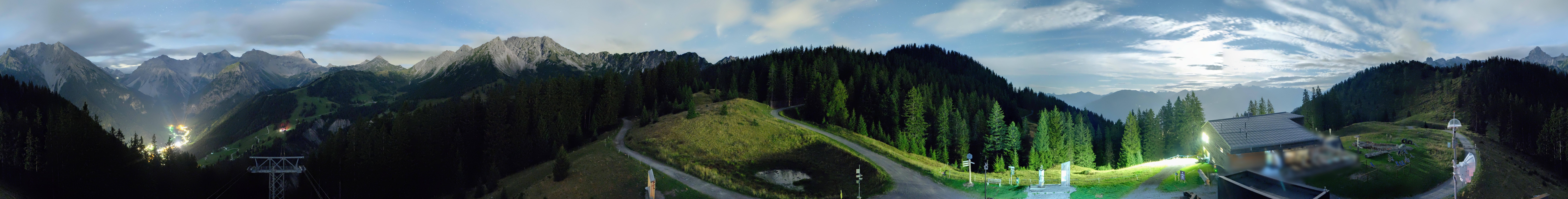 Archiv Foto Webcam Panoramablick Brandnertal, Vorarlberg