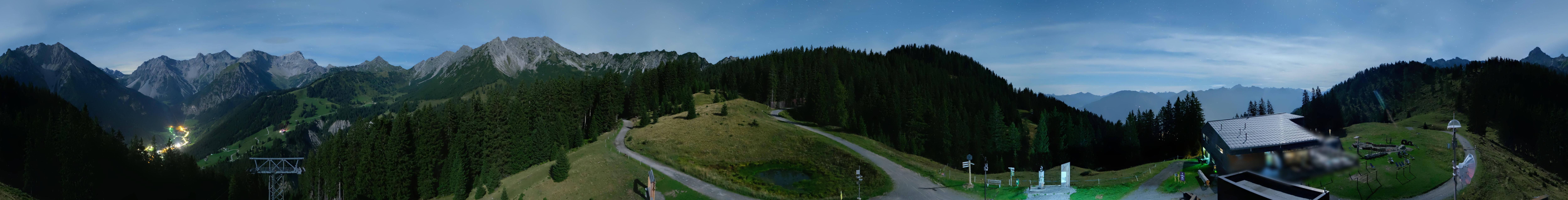 Archiv Foto Webcam Panoramablick Brandnertal, Vorarlberg